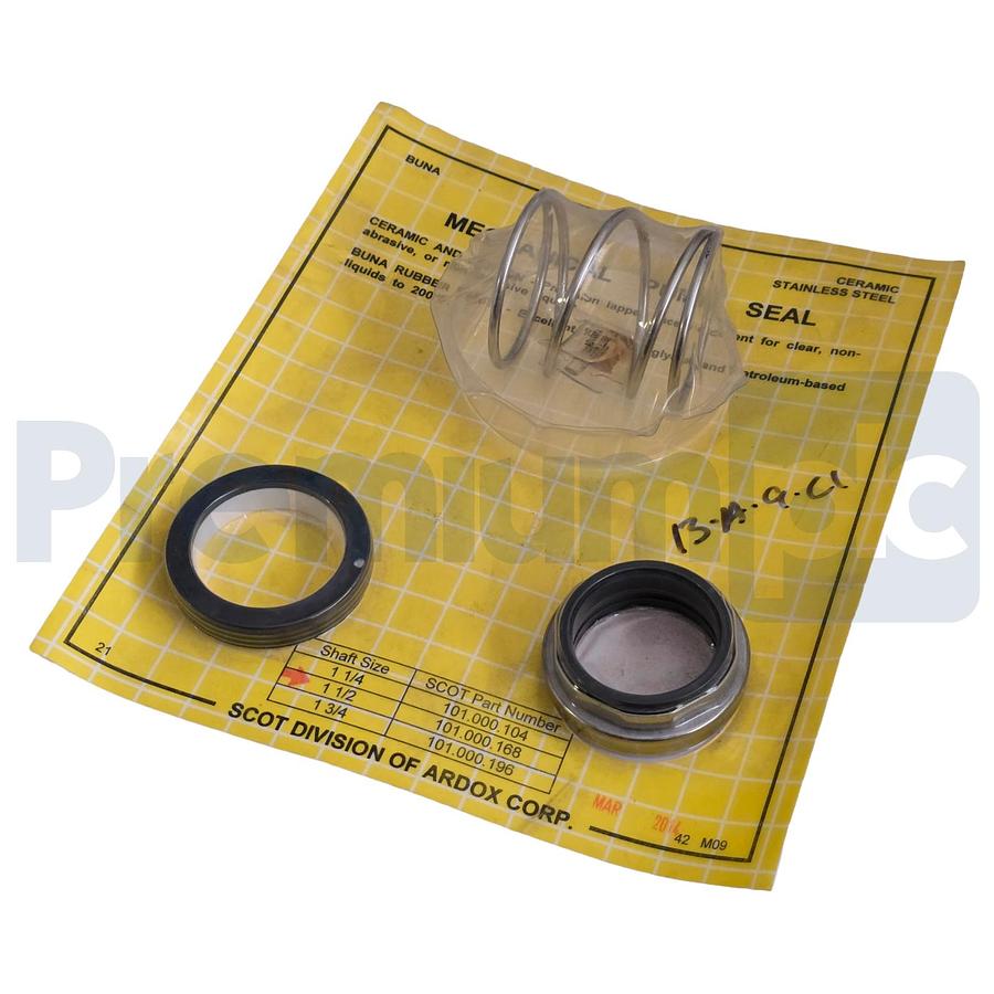 Scot Pump 101.000.168 Mechanical Seal Shaft 1-1/2" Type 21 Buna Carbon/Ceramic