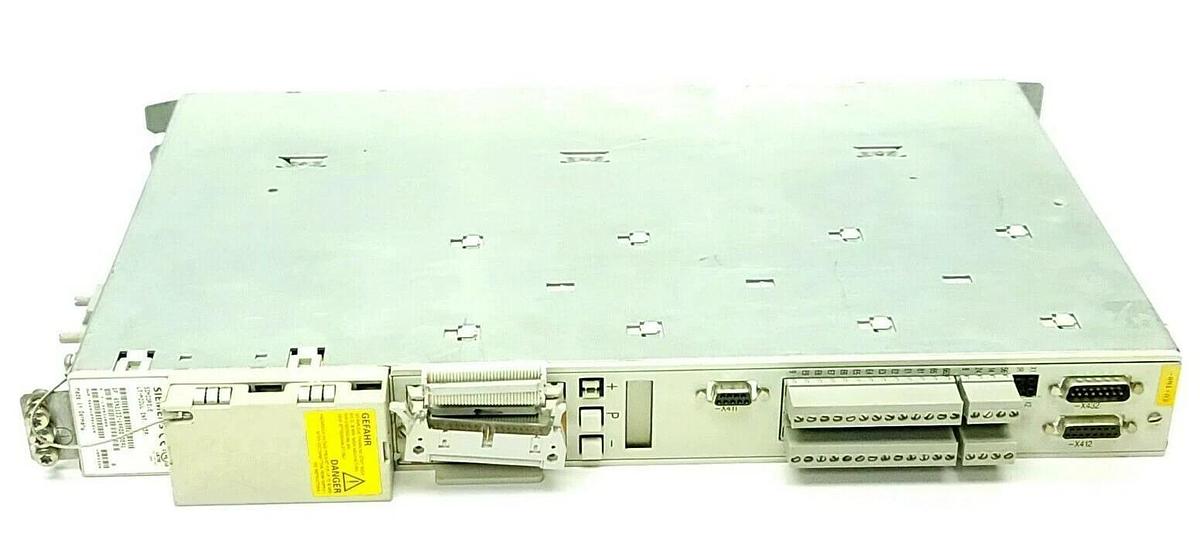 Used SIEMENS 6SN1122-0BA11-0AA0 CONTROL UNIT W/ 6SN1123-1AA00-0BA1 SIMODRIVE