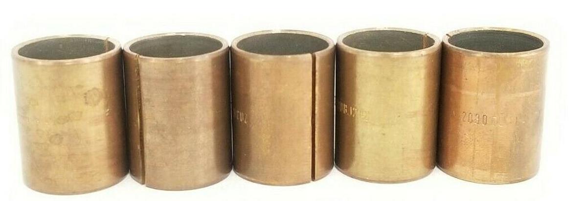 Used LOT OF 5 NEW KRONES 0-126-73-845-0 BRASS BUSHINGS 0126738450