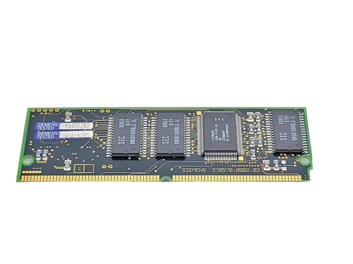 Used SIEMENS 570570.9101.03 DAUGHTER BOARD 570570.0002.03