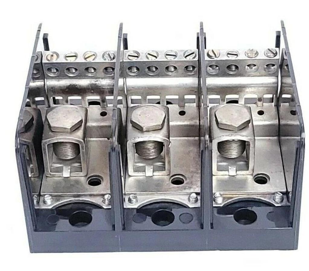 NIB GENERAL ELECTRIC CR151KDC20HB DISTRIBUTION BLOCK 3P 600V