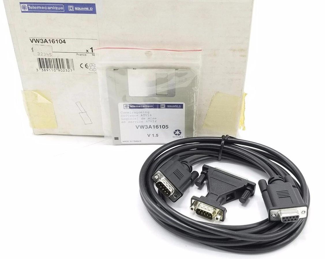 NIB TELEMECANIQUE VW3A16104 KIT (INCOMPLETE) VW3A16105, ATV16