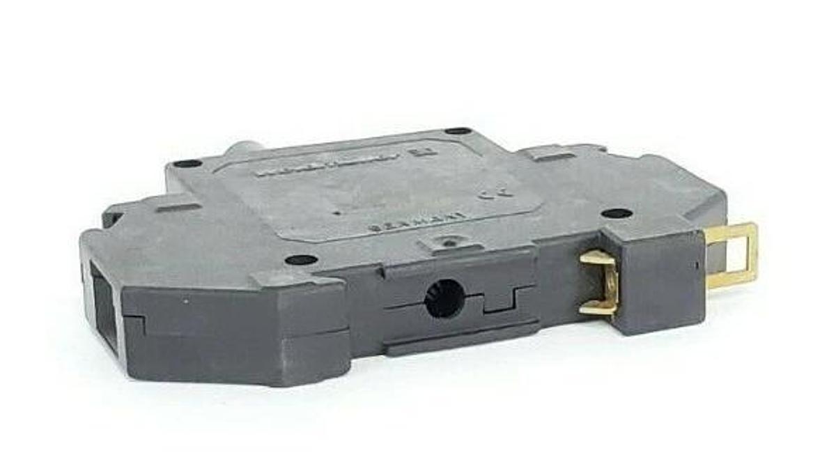 Used WEIDMULLER 9101503500 THERMAL MAGNETIC CIRCUIT BREAKER 2A 1-POLE