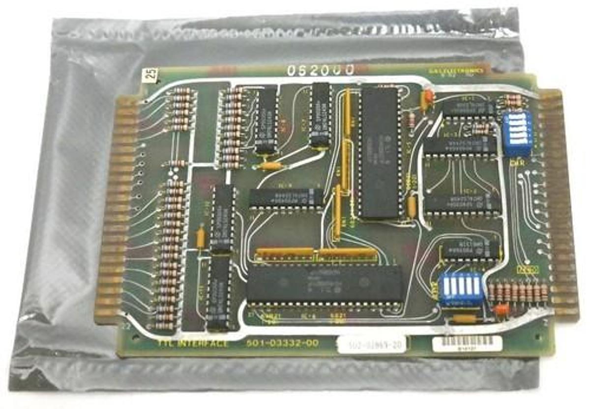 Used GIDDINGS & LEWIS 502-02869-20 TTL INTERFACE MODULE 501-0332-00