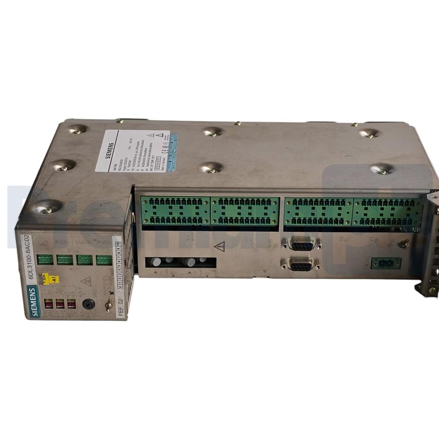 Used Siemens 6DL3100-8AC02 SIMATIC AddFEM Front End Module with FEF PoCo (positioner)