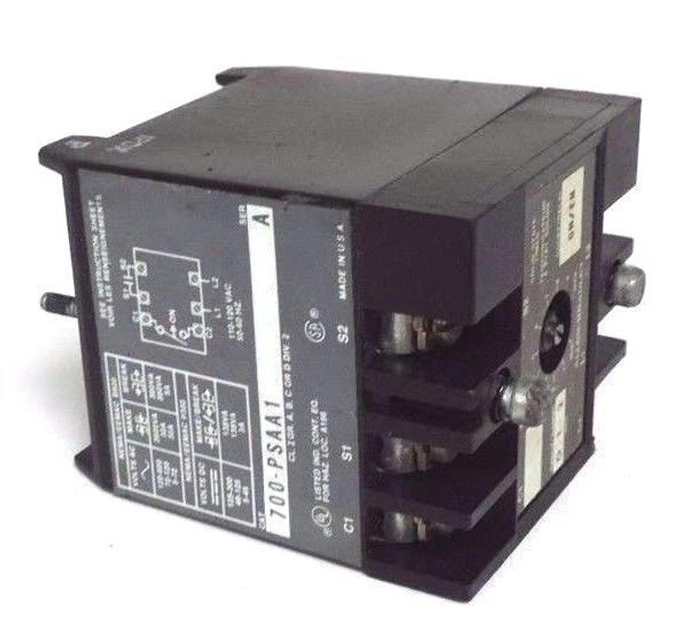 Used ALLEN BRADLEY 700-PSAA1 SOLID STATE TIMING MODULE 700PSAA1 SER. A