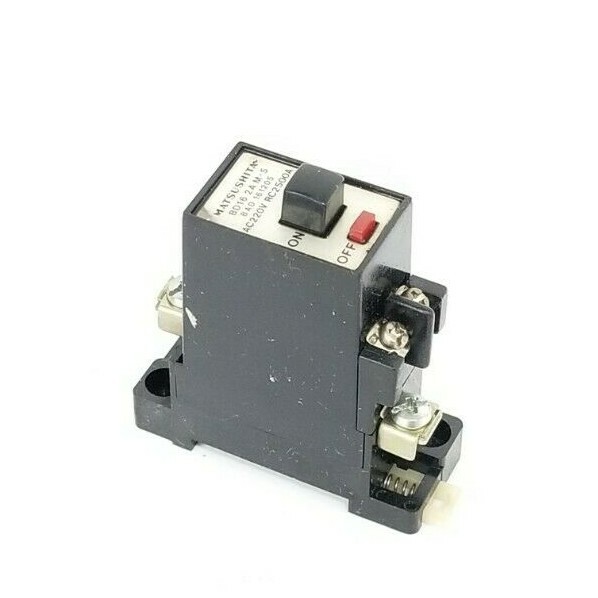 Used MATSUSHITA BAD-161205 CIRCUIT BREAKERS 2A 1P AC220V RC2500A BD16 2AM-5