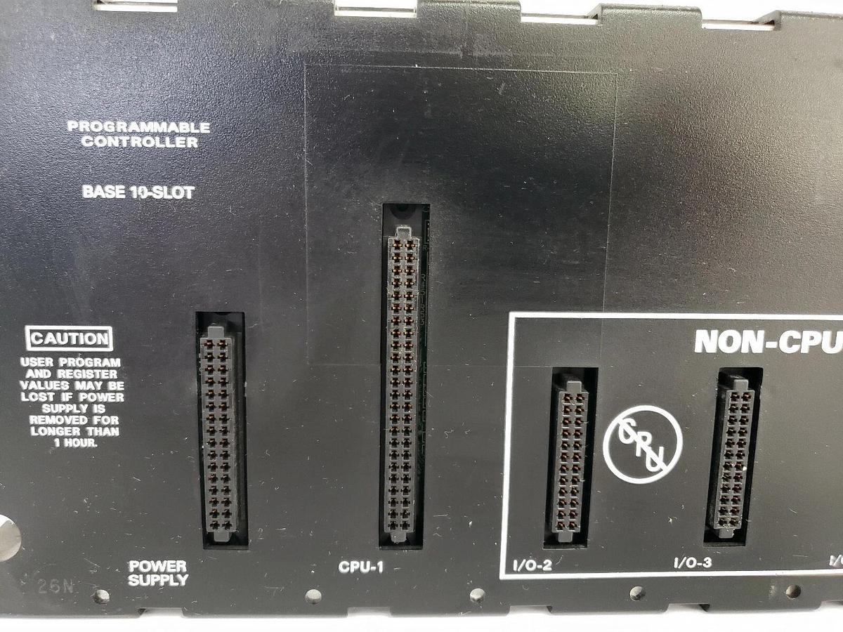 Used GE FANUC IC693CHS391M IC693CHS391M CPU MODULE BASE 10-SLOT EMI ENHANCED