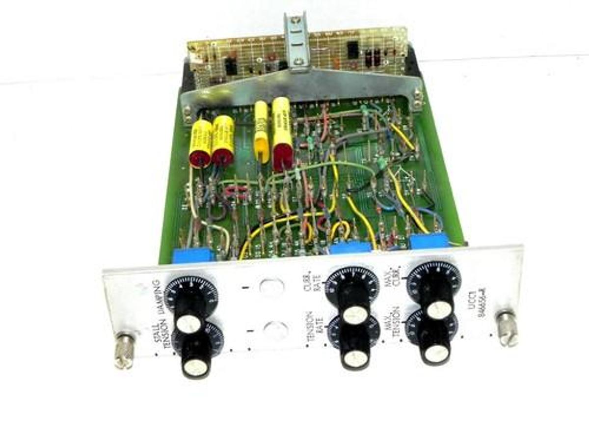 Used RELIANCE ELECTRIC 846656-R PC BOARD 0-48652, UCC1 W/ 0-52015 BOARD