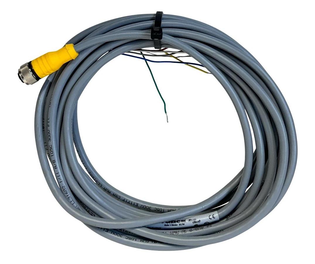 Used TURCK RKC 8T-6/S618 / U5311-77 EUROFAST ACTUATOR / SENSOR CORDSET 6M USNP