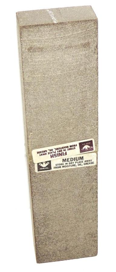 Used NIB IDEAL 80-137A MEDIUM FINISH RESURFACER BLOCK SIZE 2" X 1" X 8" 80137A
