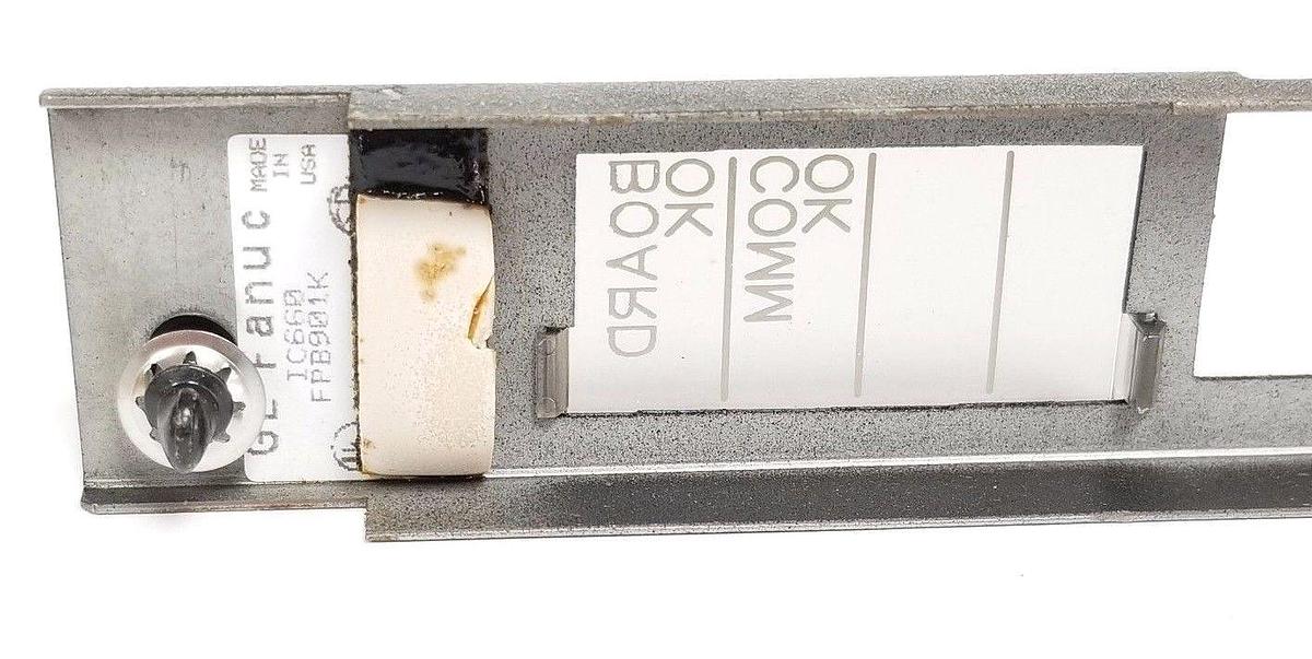 Used REPAIRED GE FANUC IC660CBB902E BUS CONTROLLER IC660CBB902, IC660FPB901K (IN BOX)