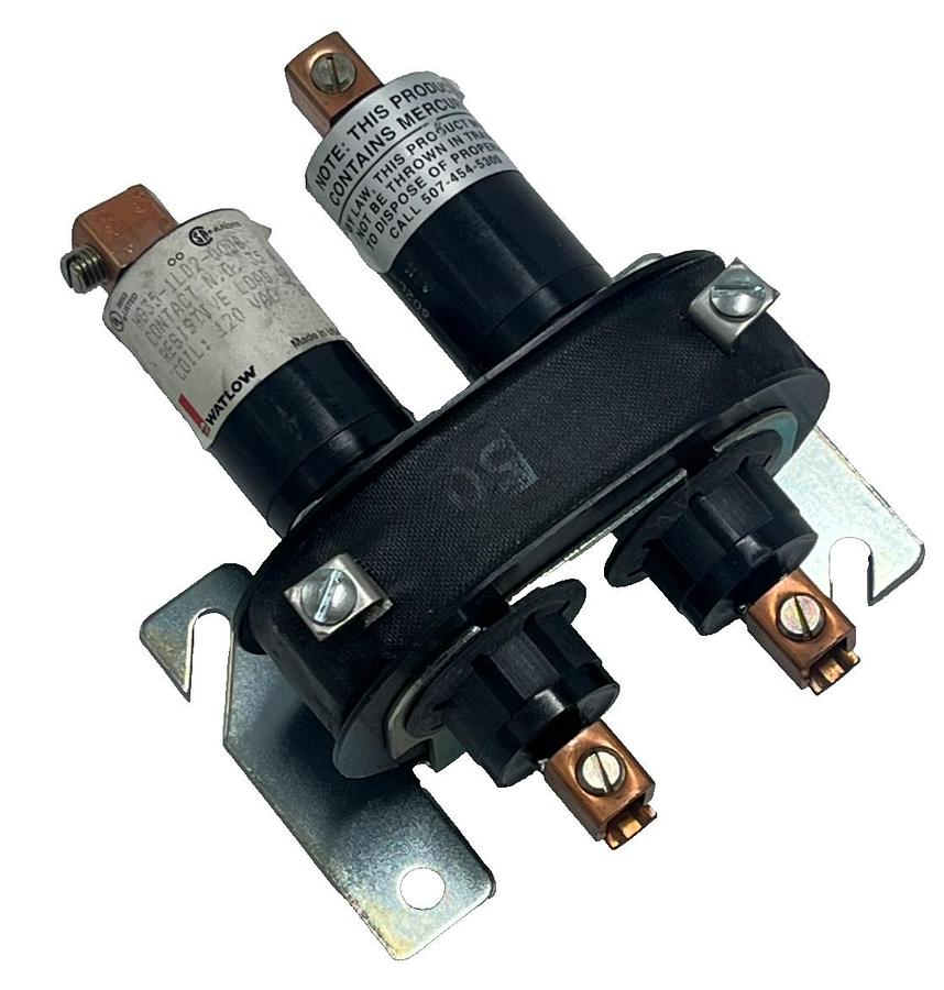 Used WATLOW HG35-1LD2-0000 Mercury Displacement Relay 35A 480VAC 120V Coil, NSNP