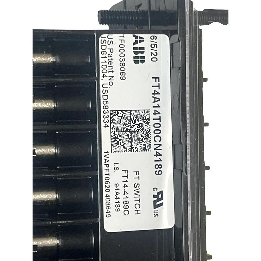 ABB FT4A14T00CN4189 FT-14 Flexitest Switch 14 Pole Clear Cover Screw Terminals