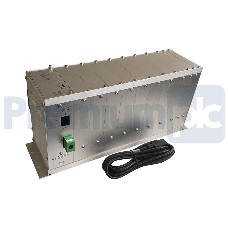 Used DELTA TAU ACC-R3 UMAC UNIT 18-SLOT RACK/BACKPLANE w/ACC-E1 POWER SUPPLY NSNP