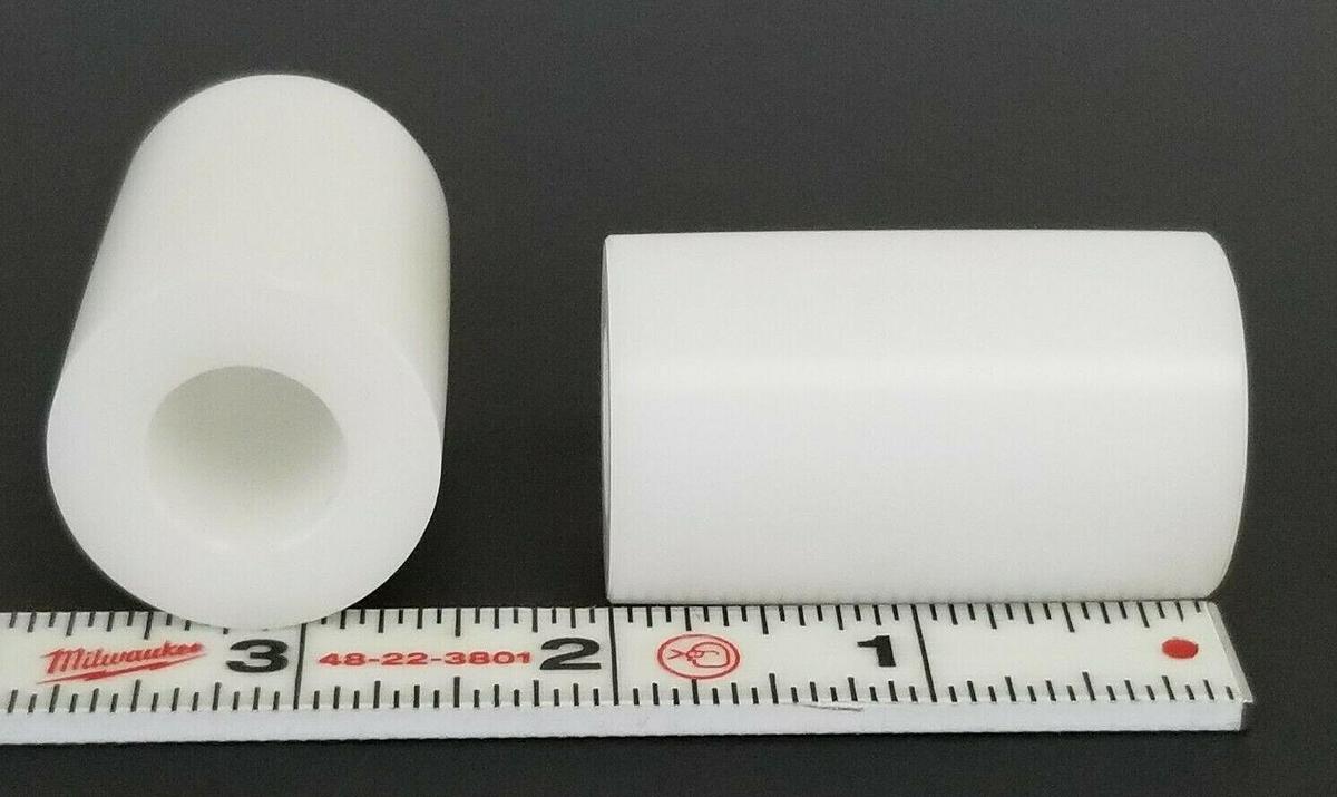 Used LOT OF 11 KISTERS WS-VC02-00A NOSE ROLLERS ZK-200, 2'' L X 5/8'' I.D. X 1-1/4''