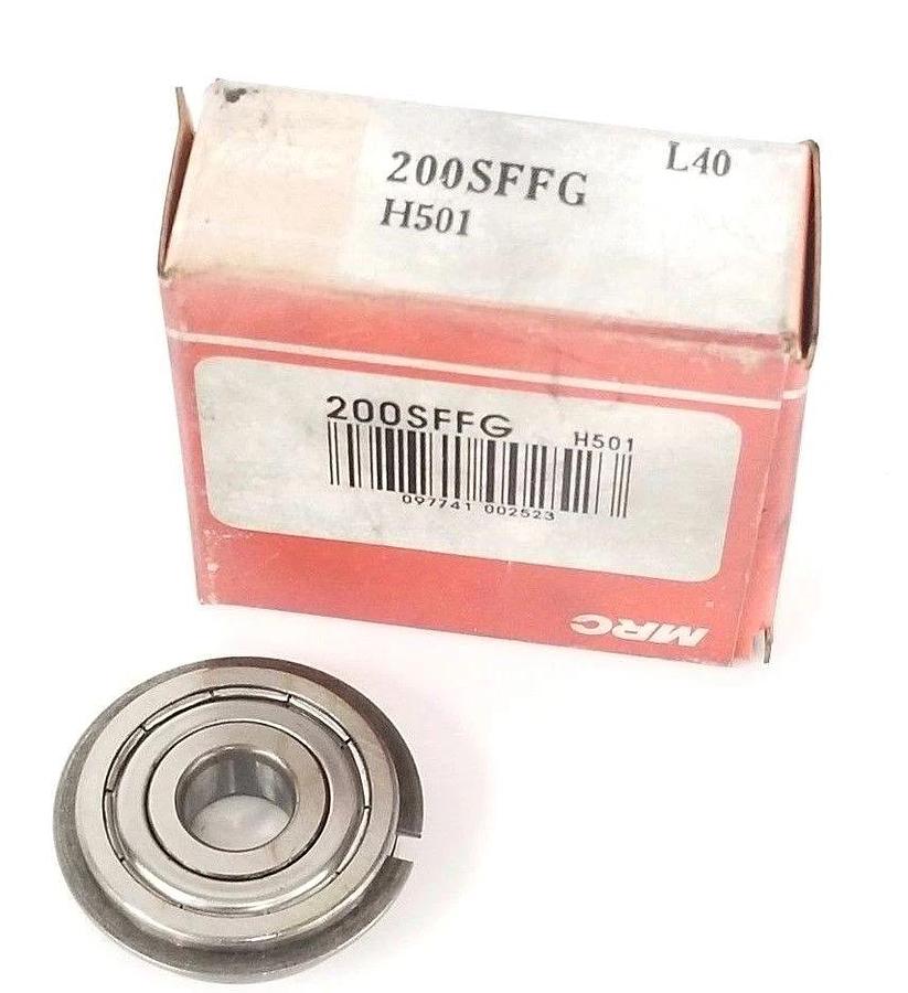 Used MRC 200SFFG BALL BEARING 10MM X 30MM X 9MM W/ SNAP RING