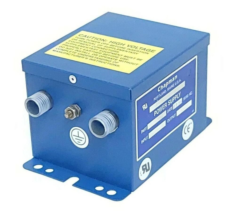 Used CHAPMAN POWER SUPPLY MODEL: 4STDC5 PART: 11342 120/240V 5000V