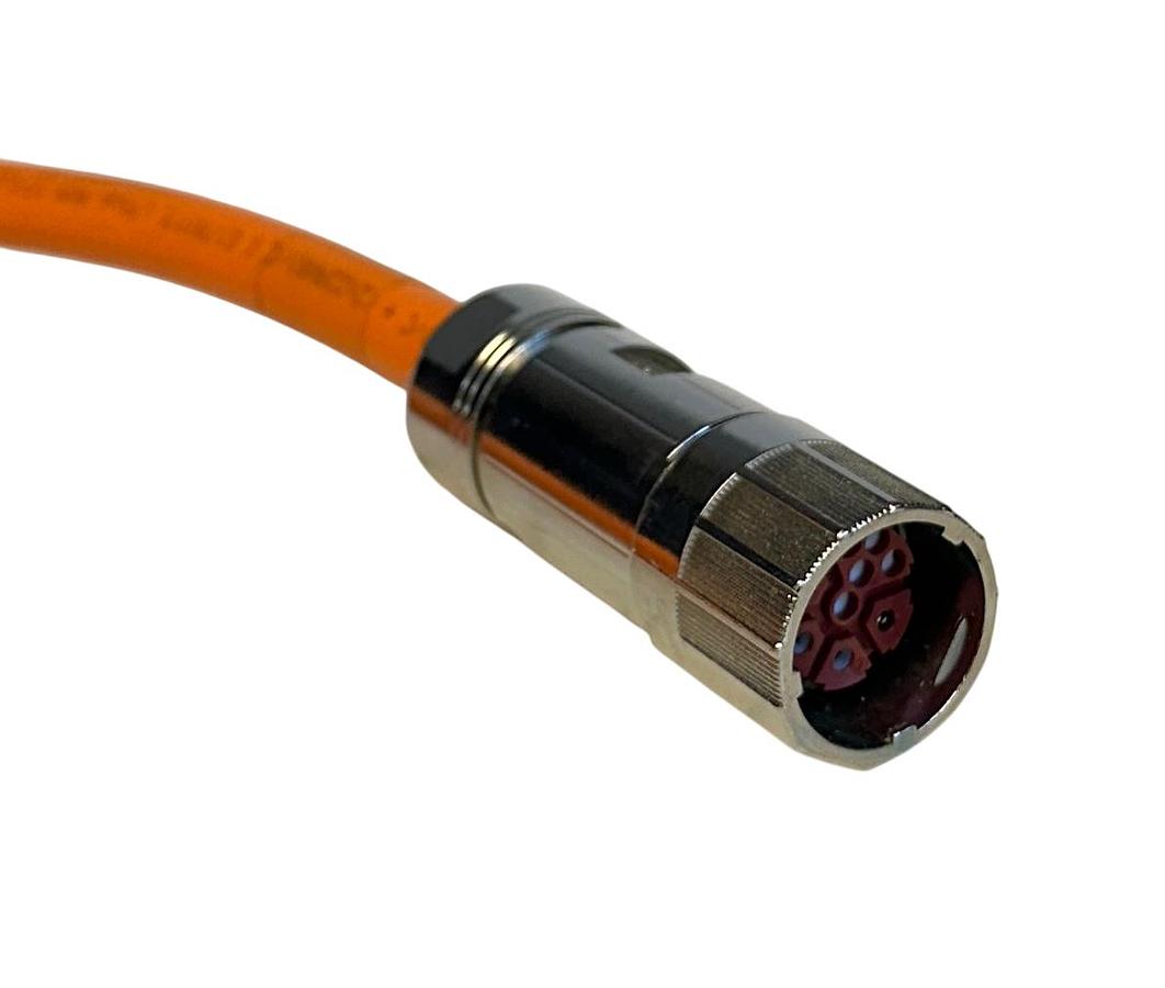 Used BECKHOFF ZK4500-8023-0020 / ZK450080230020 MOTOR CABLE AX5000 SPEEDTEC 2M NSNP