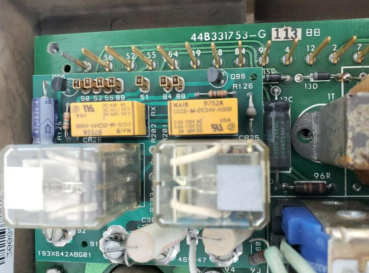 Used GE 6VFW1050A3 STATOTROL II DRIVE 6VFWC1050A3 44B331753-G113 1/2HP (INCOMPLETE)