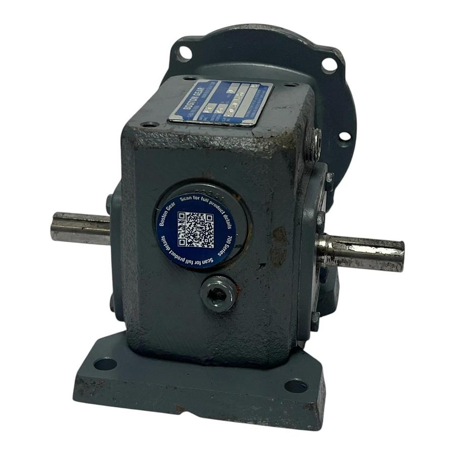 Boston Gear F710B-40K-B4-H1 700 Series Worm Gear Speed Reducer 40:1