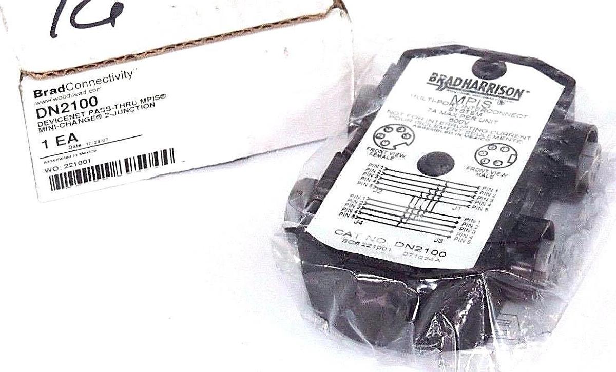 NIB BRAD HARRISON MPIS MULTI PORT INTERCONNECT SYSTEM CAT NO. DN2100 7A MAX