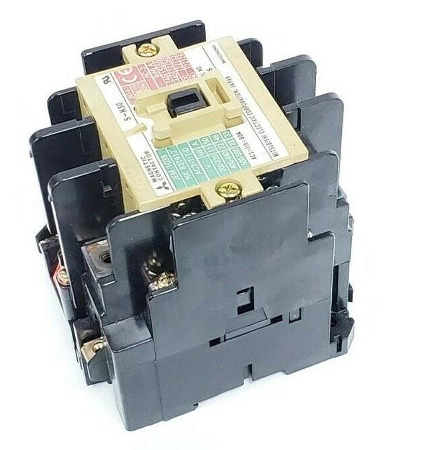 Used MITSUBISHI ELECTRIC S-K50 MAGNETIC CONTACTOR SK50, AC 200V