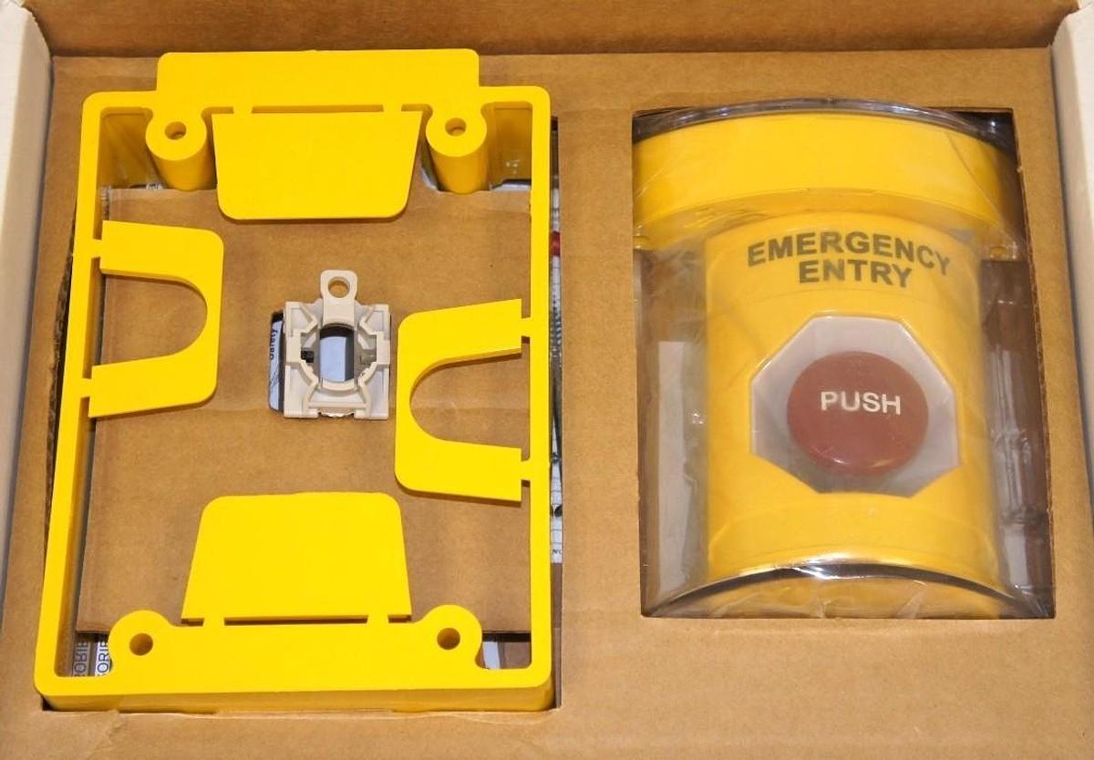 Used NIB STI SS-2281 STOPPER STATION WITH STI-6605 MINI STOPPER II COVER, YELLOW
