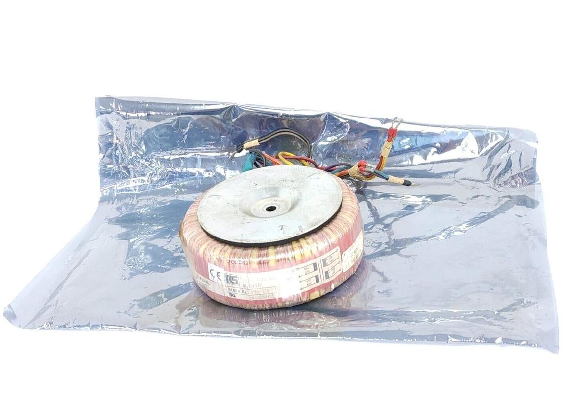 Used RS COMPONENTS 196-634 TOROIDAL TRANSFORMER 160VA 3.2AMP 25V