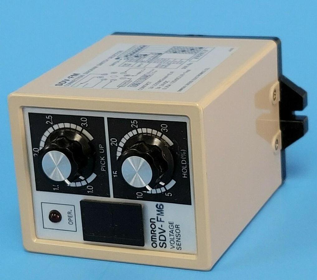 Used OMRON SDV-FM6 VOLTAGE SENSOR SDVFM6, SVD-FM