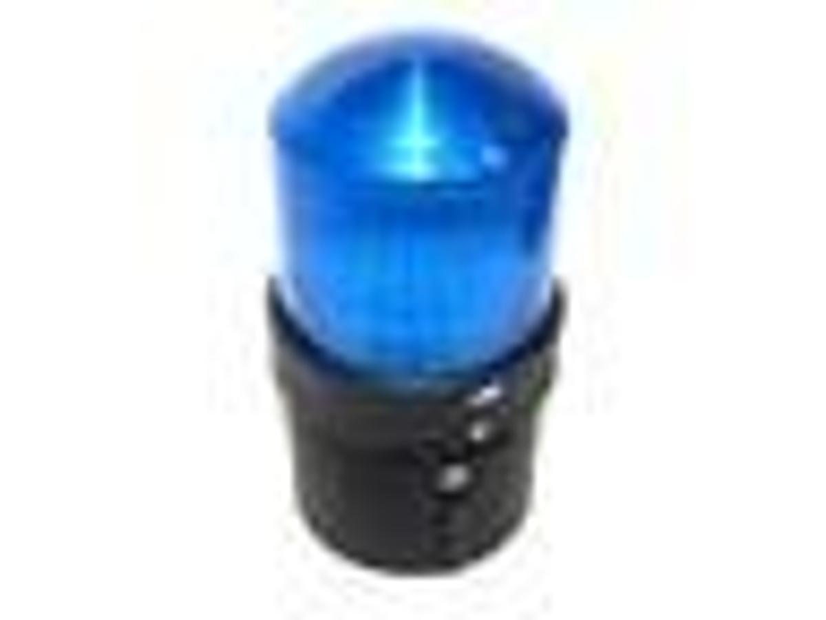 NIB TELEMECANIQUE XVBL36 BLUE STEADY BEACON BA15D10W MAX. UE:12...230V