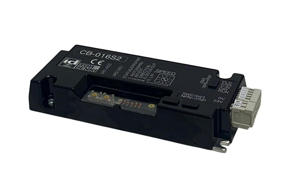 ITOH DENKI CB-016S2 / CB016S2 SPEED ADJUSTMENT DRIVER MODULE 24V VR1/VR2 NSNP
