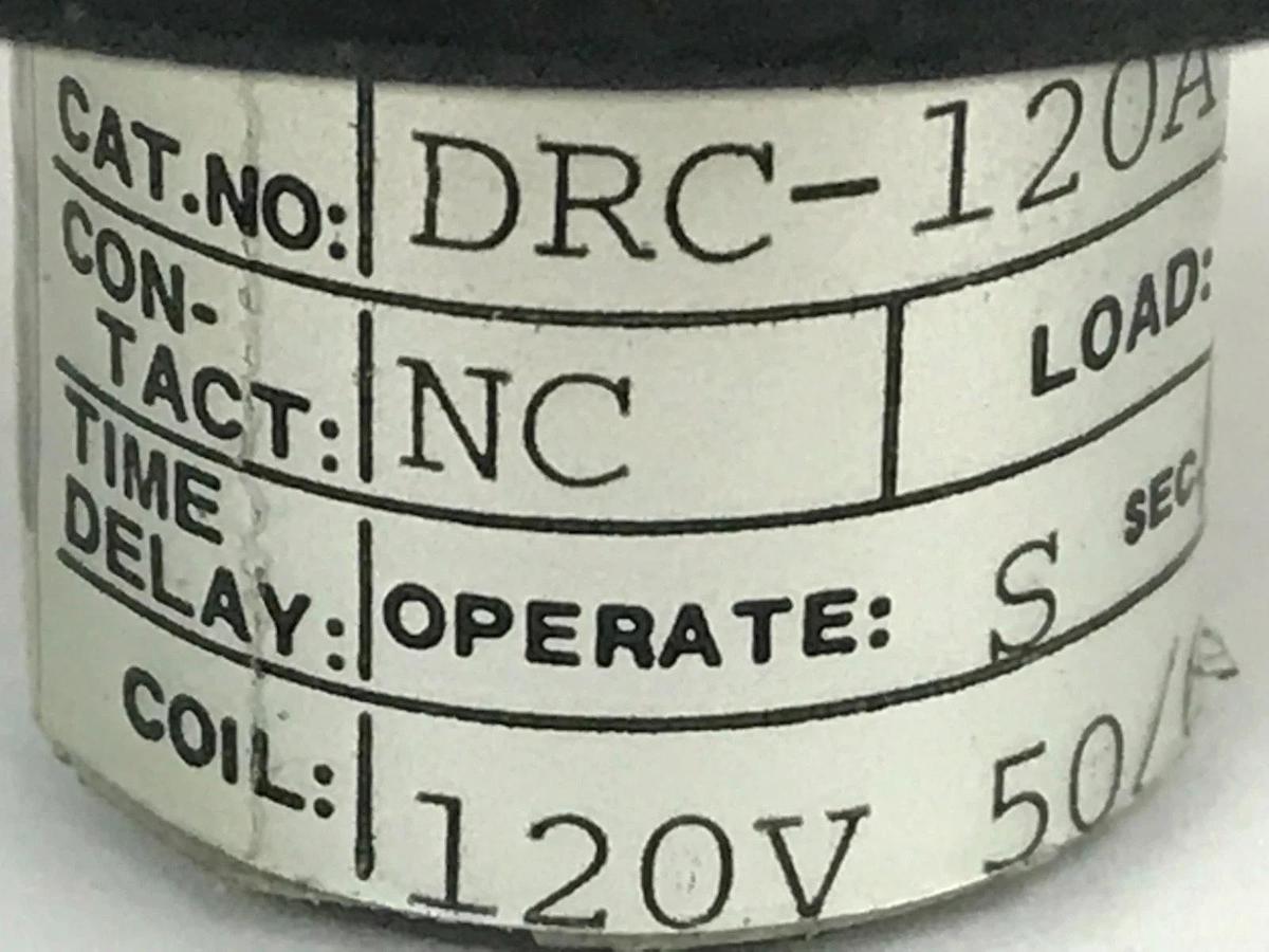 Used MDI DRC-120ATS-.25 MERCURY TIMER 120V, 10A, 50/60HZ, DRC120ATS.25