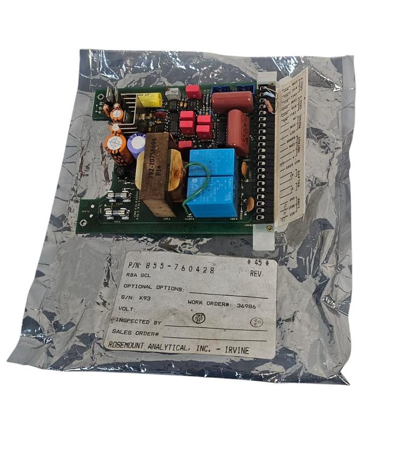 Used ROSEMOUNT 855-7760428 DISPLAY CONTROL BOARD 758834