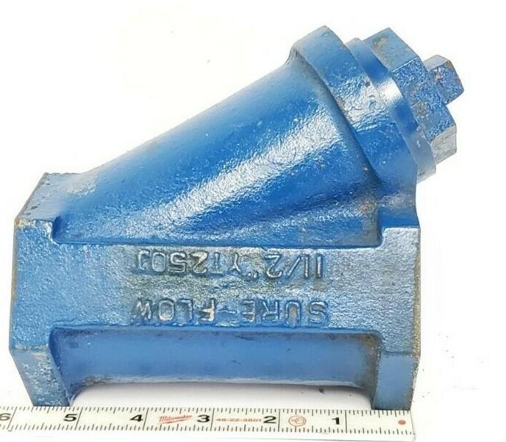 Used SURE-FLOW 1 1/2" YT250J STRAINER CI-A125 250SWF