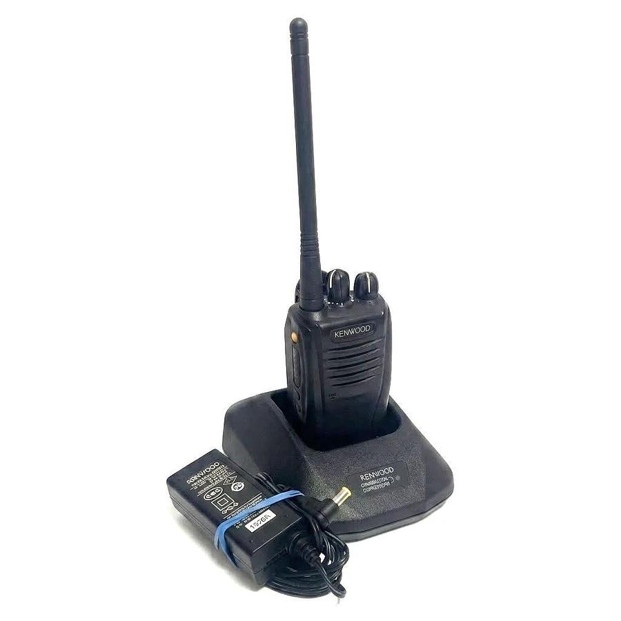 Used Kenwood TK-3360 UHF Radio KSC-25 Charger Base W0H-0010 Adapter Bundle
