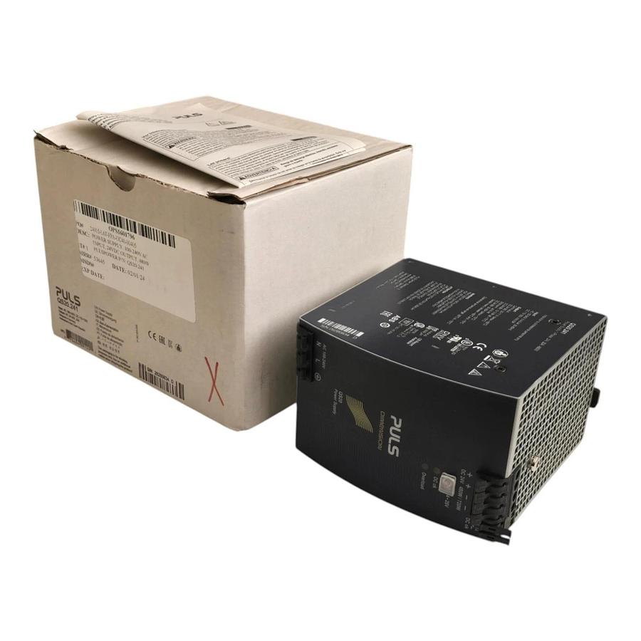PULS Dimension QS20.241 DIN Rail Power Supply | 24V 20A 480W | AC 100-240V In 875404001201