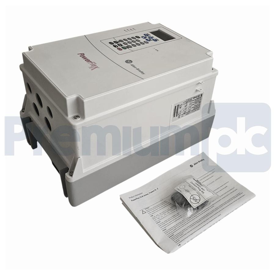 Used Allen Bradley 20AD011C3AYNANC0 /A PowerFlex 70 AC Drive 3Ph 480V 7.5HP (read)