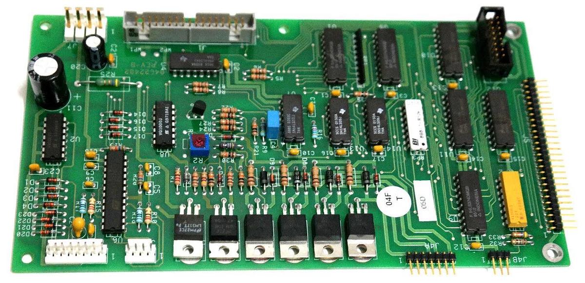 Used PARTLOW 04622402 REV-B PC BOARD 04622402B, 04622402-B