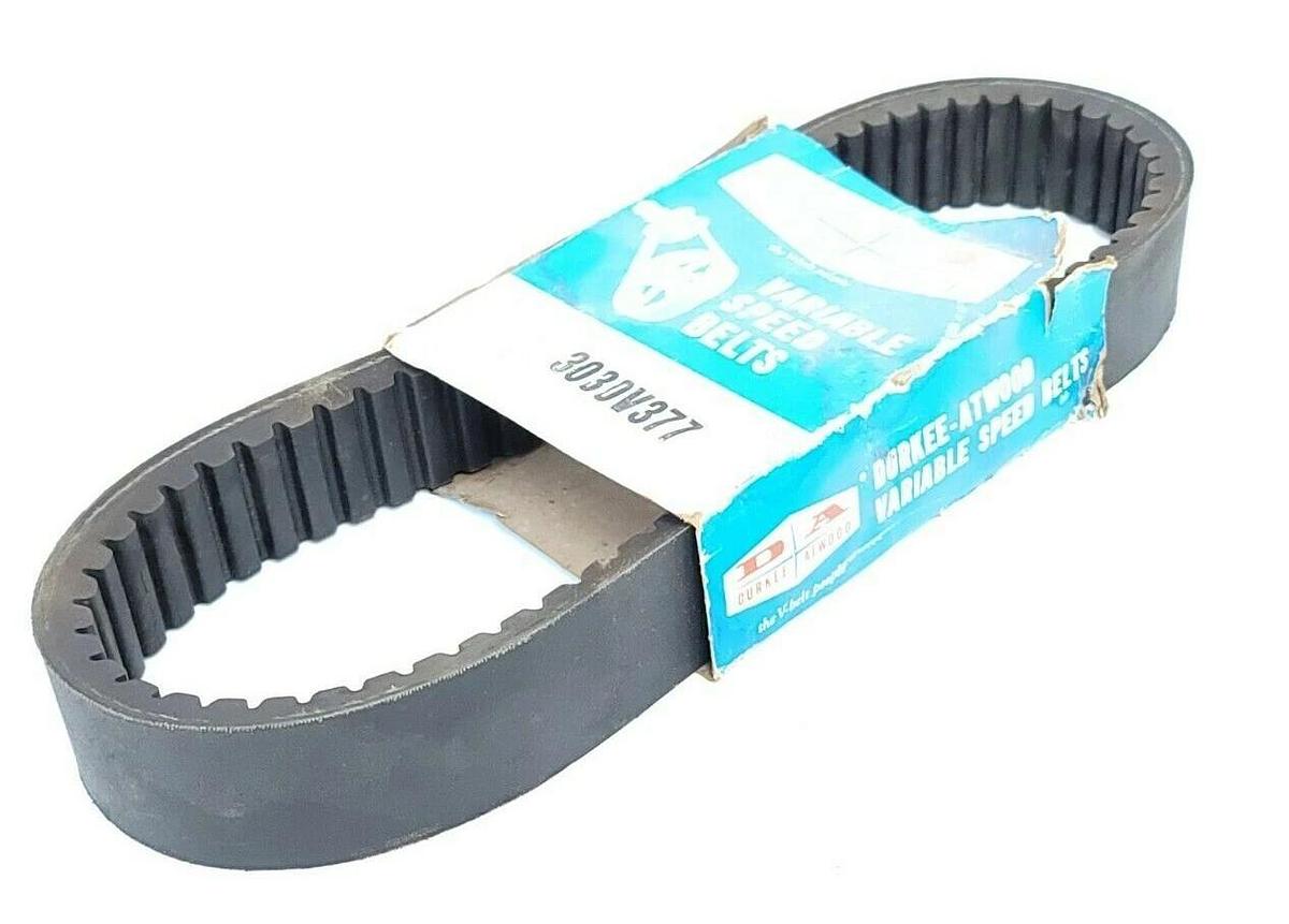 Used NEW DURKEE ATWOOD 3030V377 V-BELT