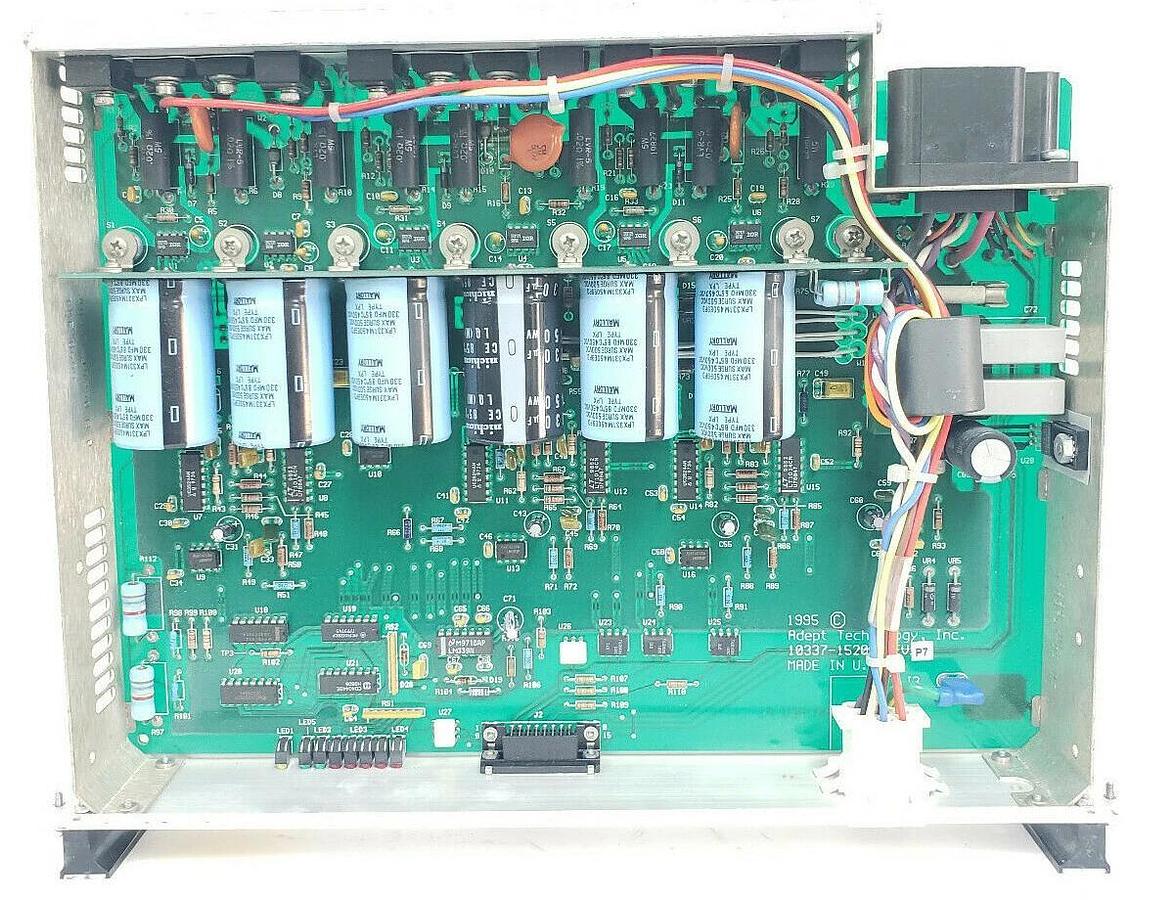 Used ADEPT TECHNOLOGY 10337-15200 REV. P7 SERVO AMPLIFIER CONTROL MODULE 1033715200