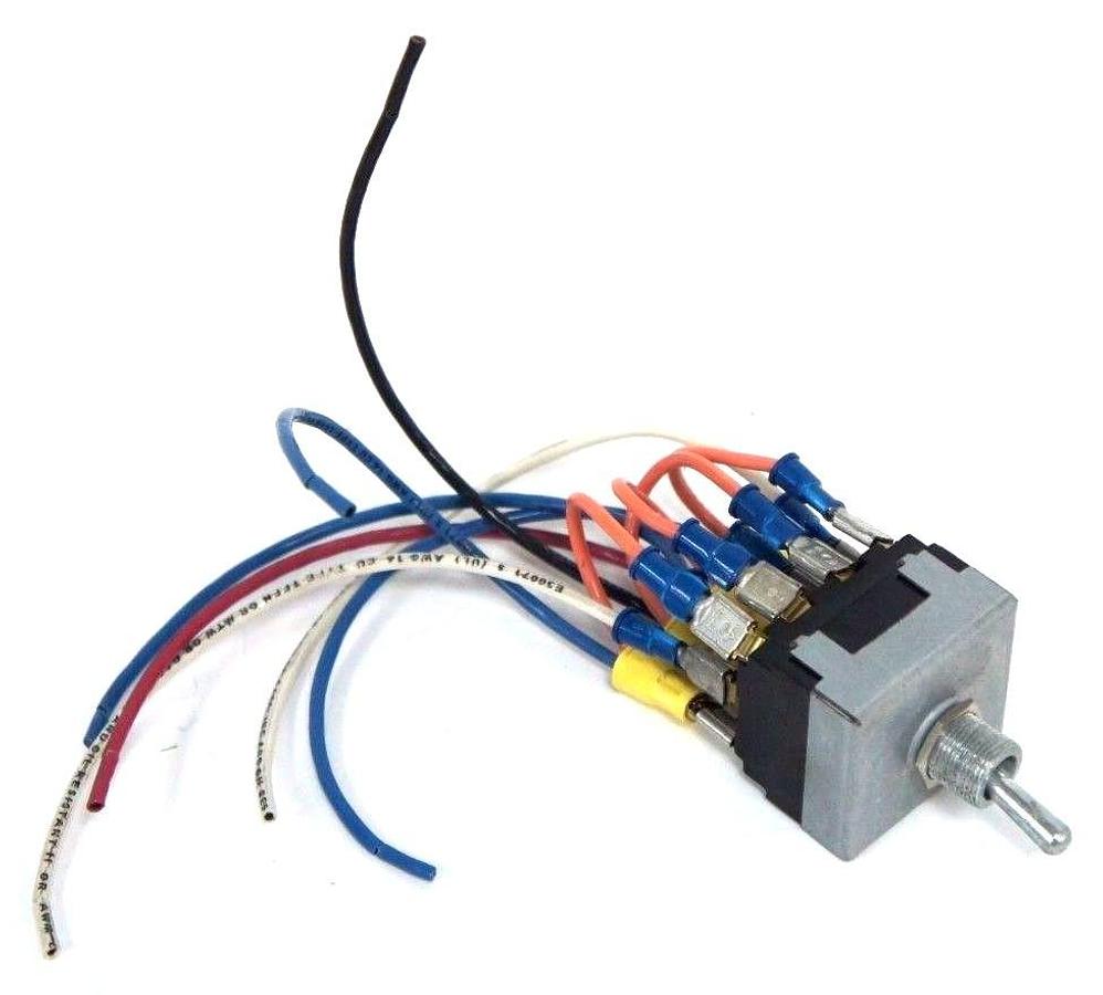 Used NEW DAYTON WIRING REVERSING SWITCH TO MOTOR FOR USE WITH 5M188F THRU 5M193F