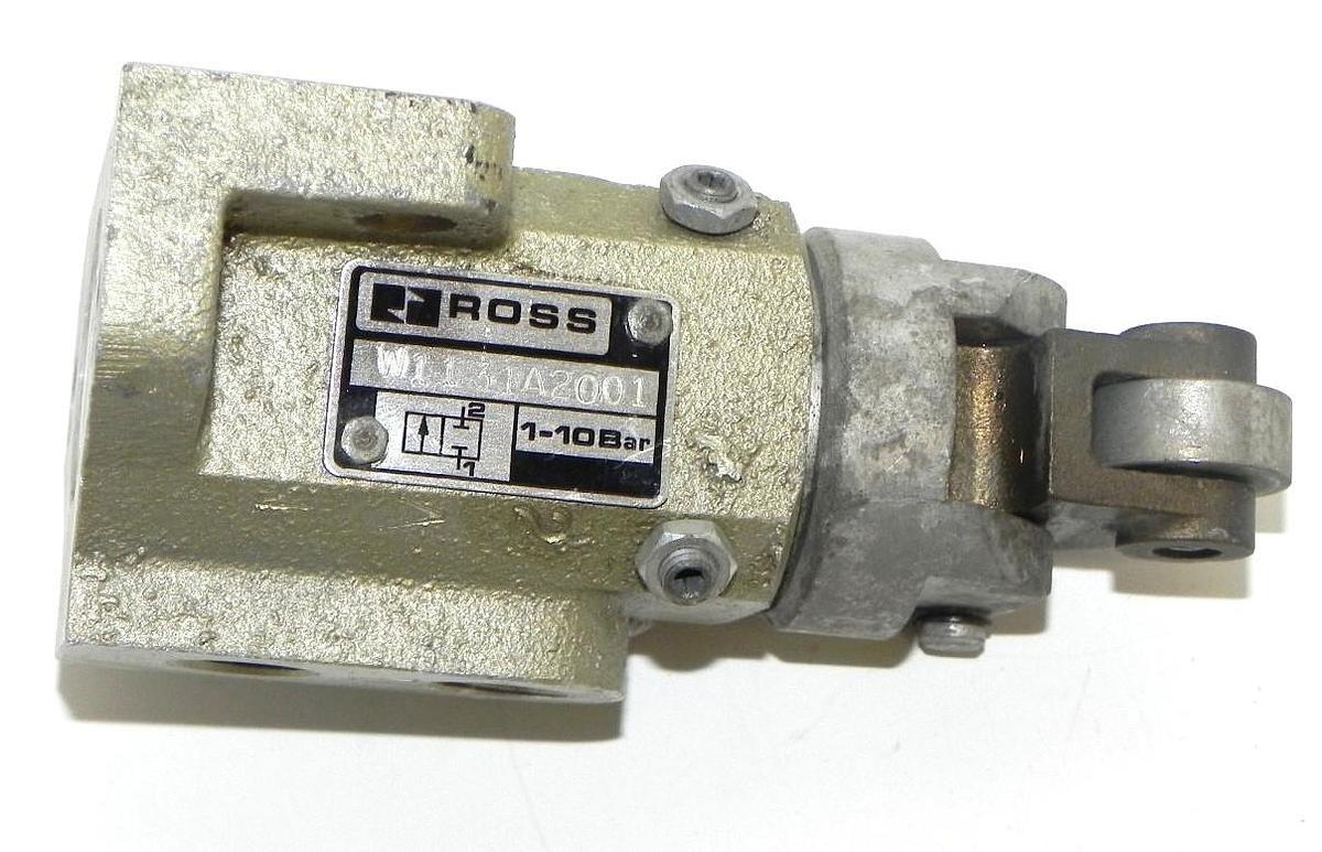 Used ROSS W1131A2001 ROLLER CAM VALVE 1-10BAR