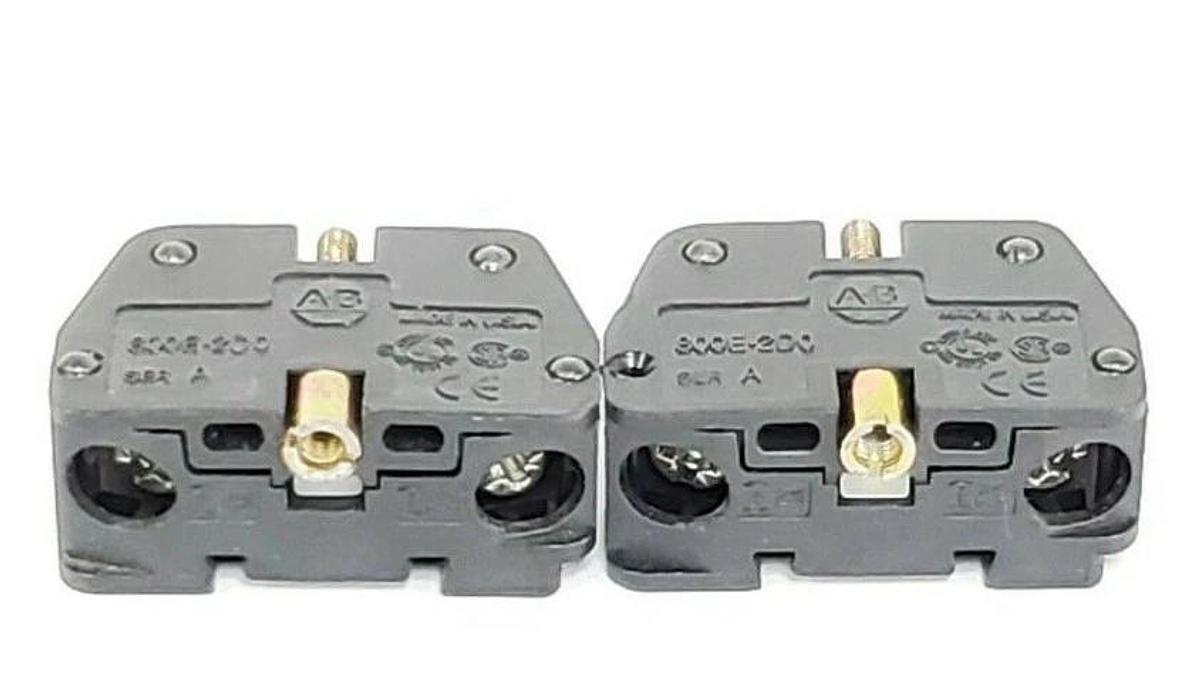 Used LOT OF 2 NEW ALLEN BRADLEY 800E-2D0 POWER MODULES 800E2D0 SER. A