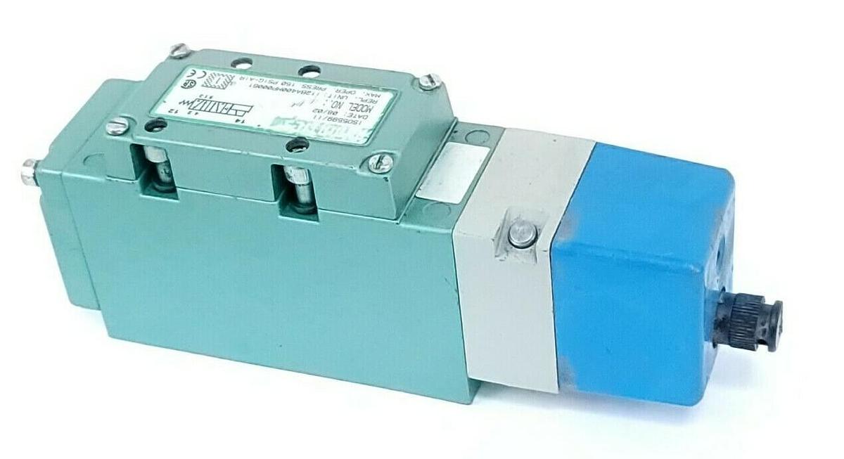 Used NUMATICS I12BA400MP00061 SOLENOID VALVE 150PSIG 236-384B 24VDC 4.0W COIL