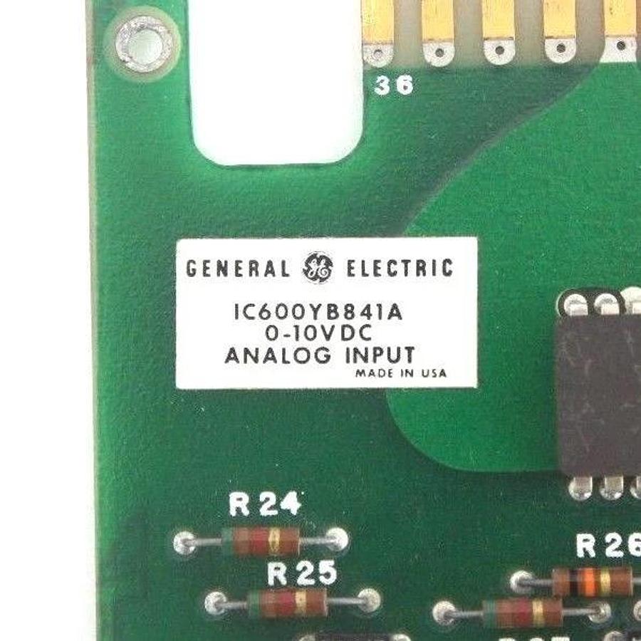 Used GE FANUC IC600YB841A ANALOG INPUT MODULE 0-10 VDC, 44A717106-001