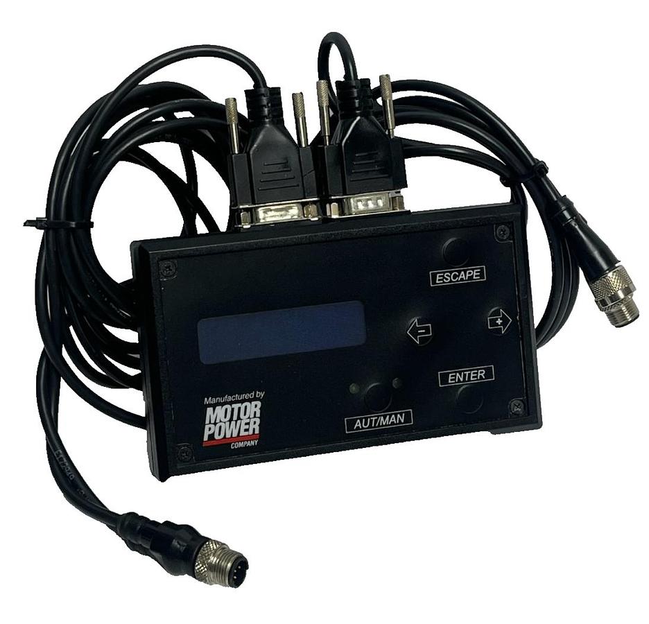 Used Motor Power Company DECAMPC Control Panel HMI LCD Display – Includes 2 Cables