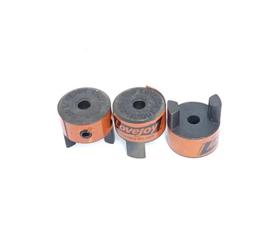 Used LOT OF 3 LOVEJOY L-050 .250 BORE JAW COUPLINGS