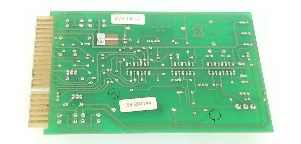 Used SAMTEC SMS-1080-2 CONTROL BOARD REV: 0988 P/N: 1080 SMS10802