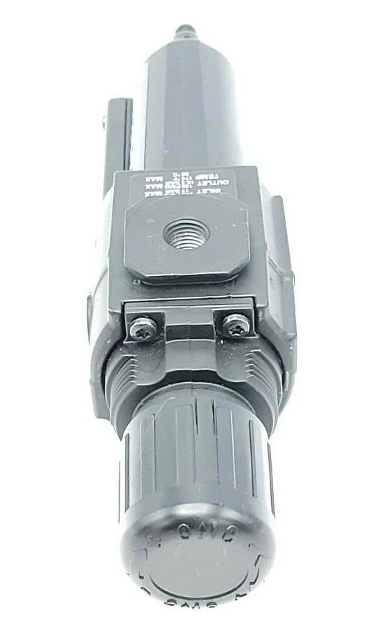 Used NORGREN EXCELON B73G-2AK-QD1-RMN FILTER/REGULATOR 1/4 NPT